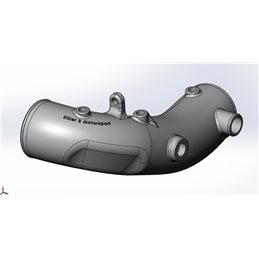 Durite induction Aluminium turbo KILLER B WRX/STI 2001-2021