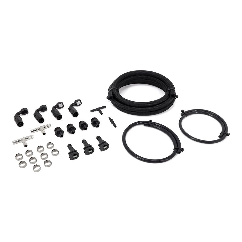 IAG Ligne Carburant Tressé & Kit de Montage pour IAG Top Feed Rails Essence & FPR Origine 04-06 STI