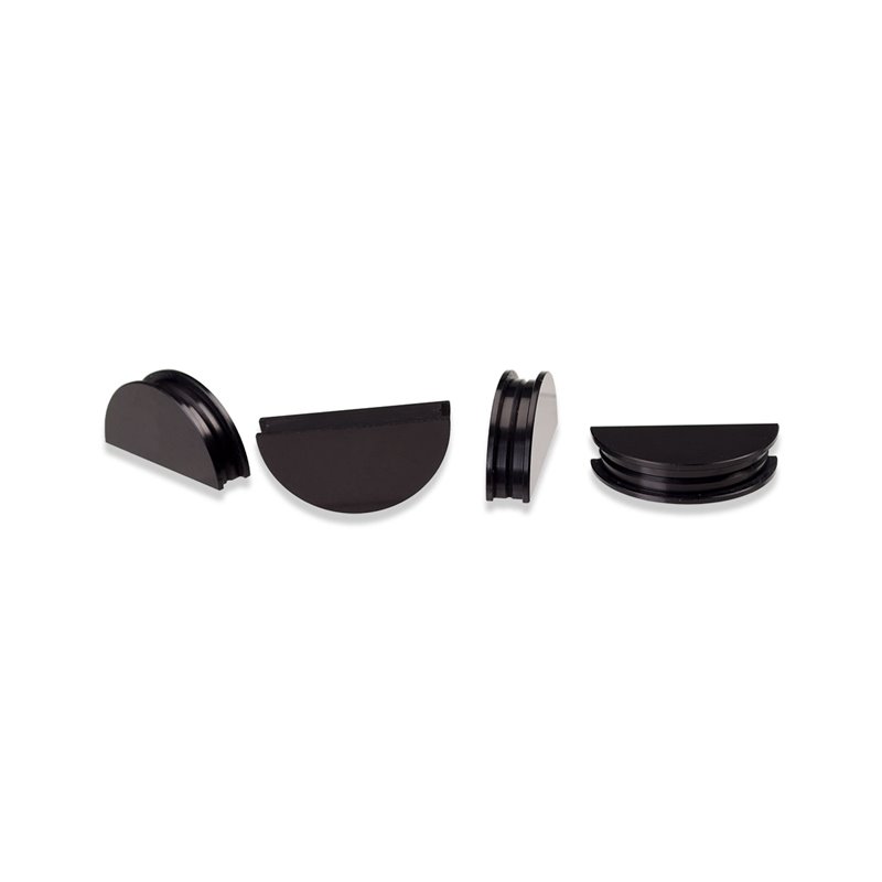 IAG Half Moon Valve Cover Cam Seals (4) pour 2002-06 Subaru WRX / STI / Forester XT / Legacy GT (Noir)