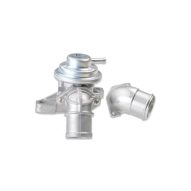 IAG Replacement Blow Off Valve Elbow for 2002-07 WRX, 2004-21 STI (Silver Finish).