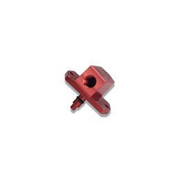 IAG MAP Sensor Adapter for 2002-07 Subaru WRX, 04-21 STI, 04-08 FXT - (Red Finish).