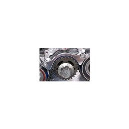 IAG V2 Timing Belt Guide for 2002-14 Subaru WRX, 04-21 STI, 05-09 LGT & 04-08 FXT (Black Finish).