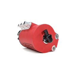 IAG V3 Street Series Air / Oil Separator (AOS) for 2015-21 Subaru WRX - Red Finish