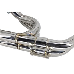 IAG Performance Equal Length 3-Bolt Header & Uppipe for 02-14 WRX, 04-21 STI, 05-09 LGT, 04-08 FXT.