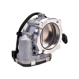IAG Bosch 82mm Throttle Body & Adapter Package for Subaru STI Process West Intake Manifolds; Silver Finish.