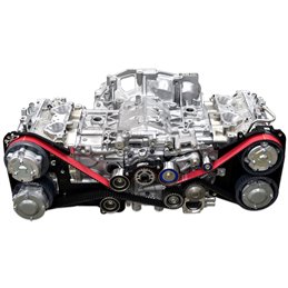 IAG Timing Belt Kit with IAG Red Racing Belt, Timing Guide, Idlers & Tensioner for 02-14 WRX, 04-21 STI