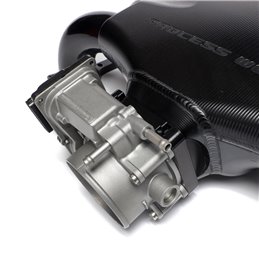 IAG Big Bore 76mm Throttle Body w/ Electronics & Black Adapter Package for Subaru STI Process West Intake Manifolds