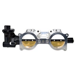 IAG V3 Top Feed TGV Housings with Butterfly Pass Thru (Silver) (06-14 WRX, 07+ STI, 07-12 LGT, 09-13 FXT)