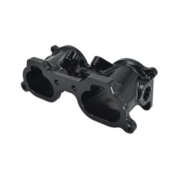 IAG V3 Top Feed TGV Housings with Butterfly Pass Thru (Black) (06-14 WRX, 07+ STI, 07-12 LGT, 09-13 FXT)