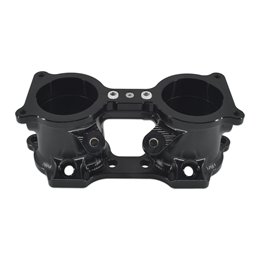 IAG V3 Top Feed TGV Housings with Butterfly Pass Thru (Black) (06-14 WRX, 07+ STI, 07-12 LGT, 09-13 FXT)