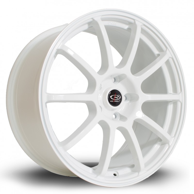 Rota Force 18x8.5" 5x112 ET45, White