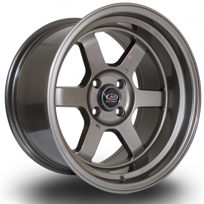Rota Grid V 16x9" 4x114.3 ET0, Bronze Mat (AE86)