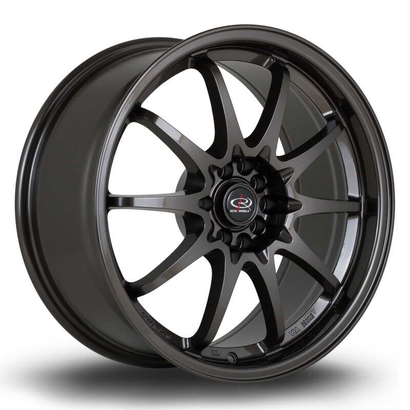 Rota Fighter 18x8.5" 5x100/114.3 ET30, Gunmetal