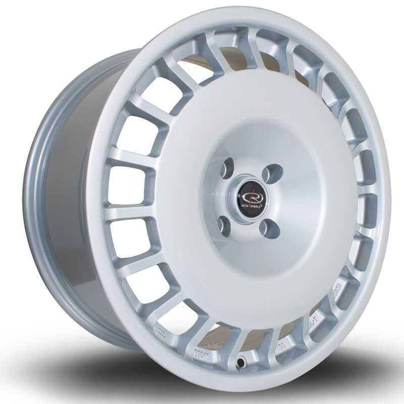 Rota D154 18x8.5" 5x120 ET30, Gris Argenté