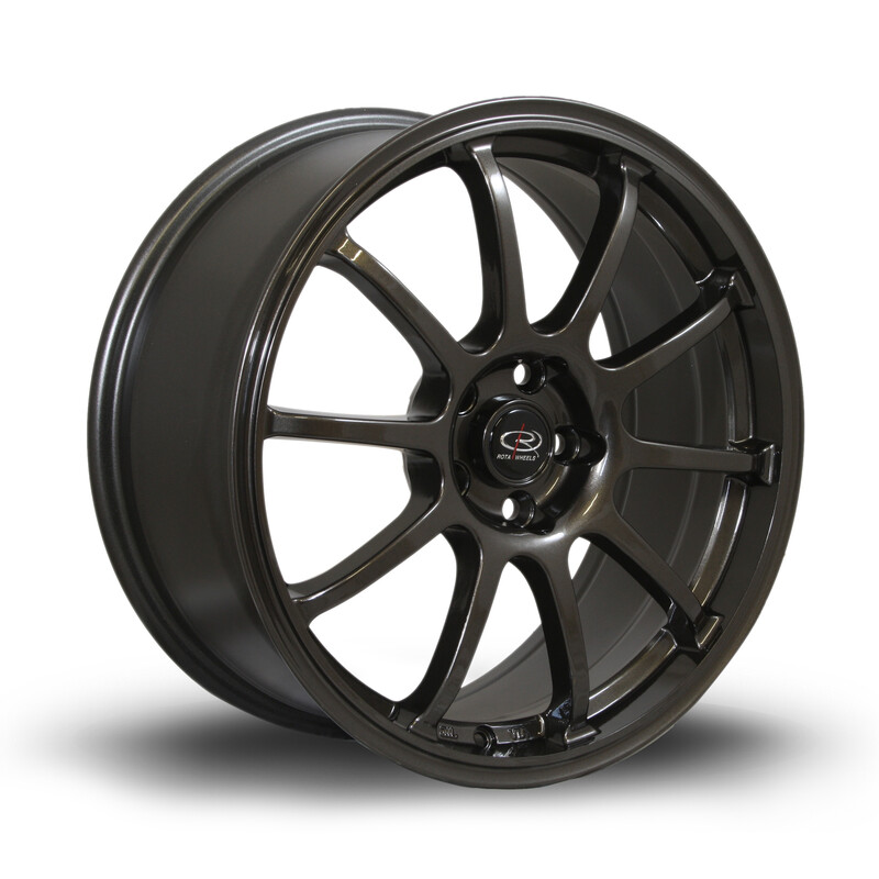 Rota Force 17x8" 5x120 ET35, Gunmetal