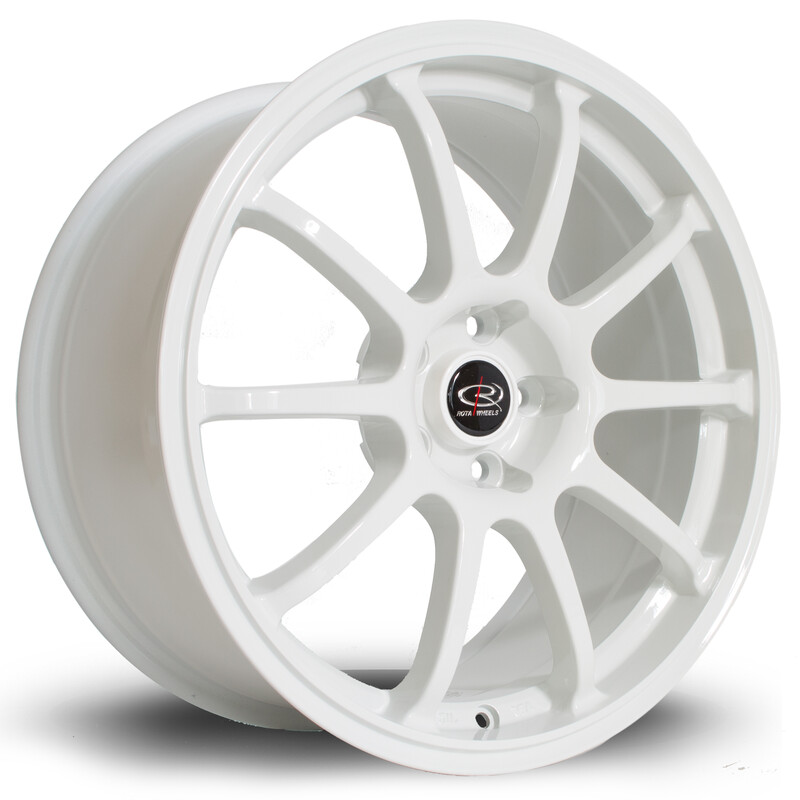 Rota Force 17x8" 5x120 ET35, Blanc
