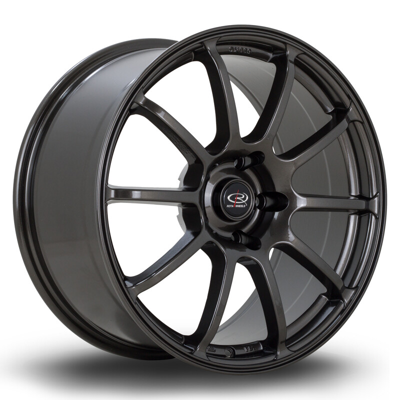 Rota Force2 18x9" 5x120 ET43, Gunmetal