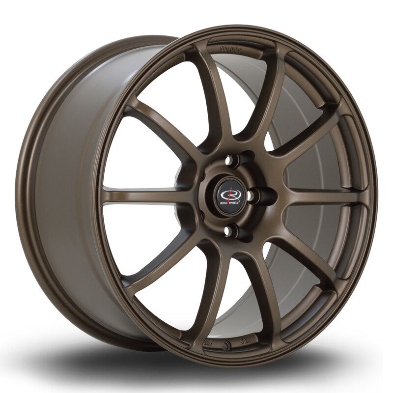 Rota Force2 18x8.5" 5x120 ET45, Bronze Mat