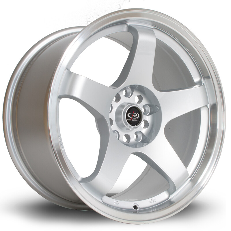 Rota GTR 18x9.5" 5x114.3 ET12, Silver
