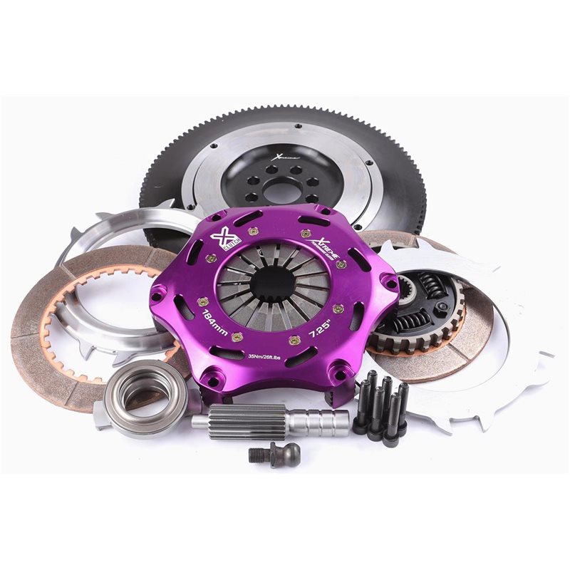 Xtreme Performance - Kit Embrayage bi disque céramique à ressort 184 mm, volant moteur Motorsport inclus Kits TOYOTA CELICA 2.0T