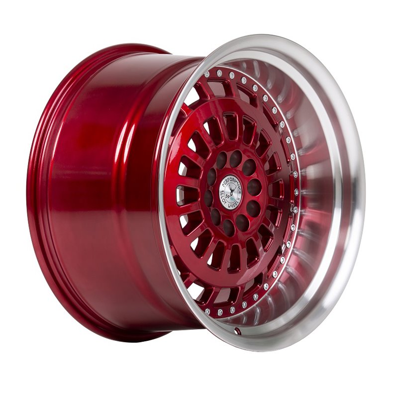 59°North D-007 18x11" 5x114.3/120 ET15, Rouge