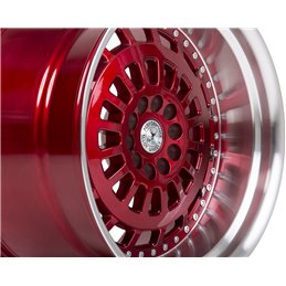 59°North D-007 18x11" 5x114.3/120 ET15, Rouge