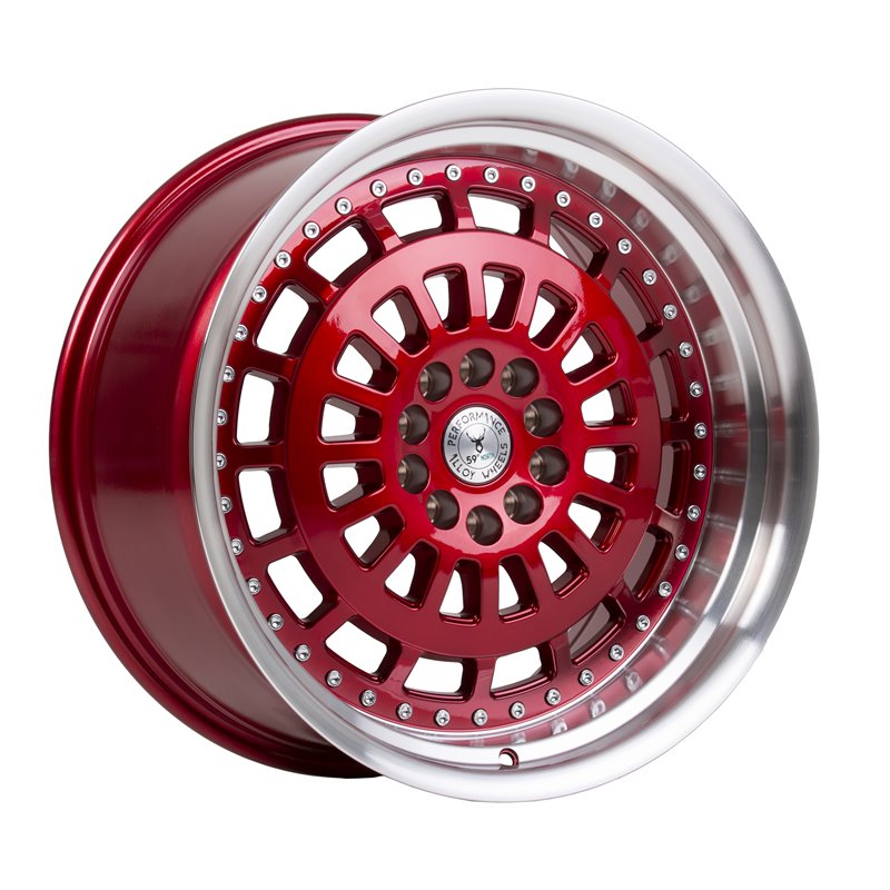59°North D-007 19x9.5" 5x114.3/120 ET25, Rouge