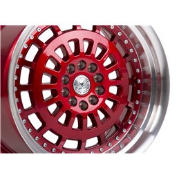 59°North D-007 19x9.5" 5x114.3/120 ET25, Rouge