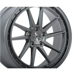59°North S-001 19x8.5" 5x112 ET38, Gunmetal