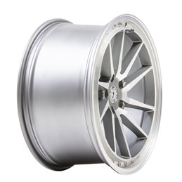 59°North S-001 19x9.5" 5x112 ET40, Gris Argenté / Poli