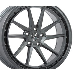 59°North S-001 19x9.5" 5x112 ET40, Gunmetal
