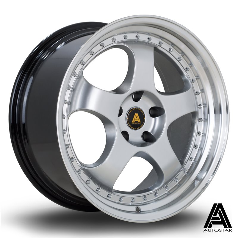 Autostar GT5 19x9.5" 5x120 ET30, Gris Argenté