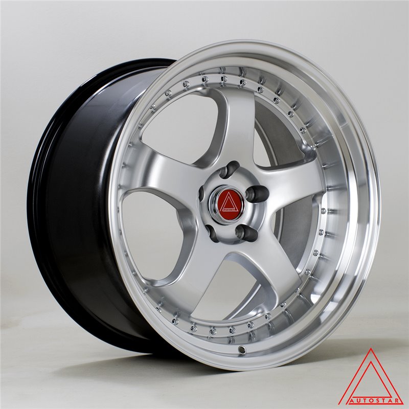 Autostar GT5R 19x10.5" 5x114.3 ET22, Gris Argenté / Poli