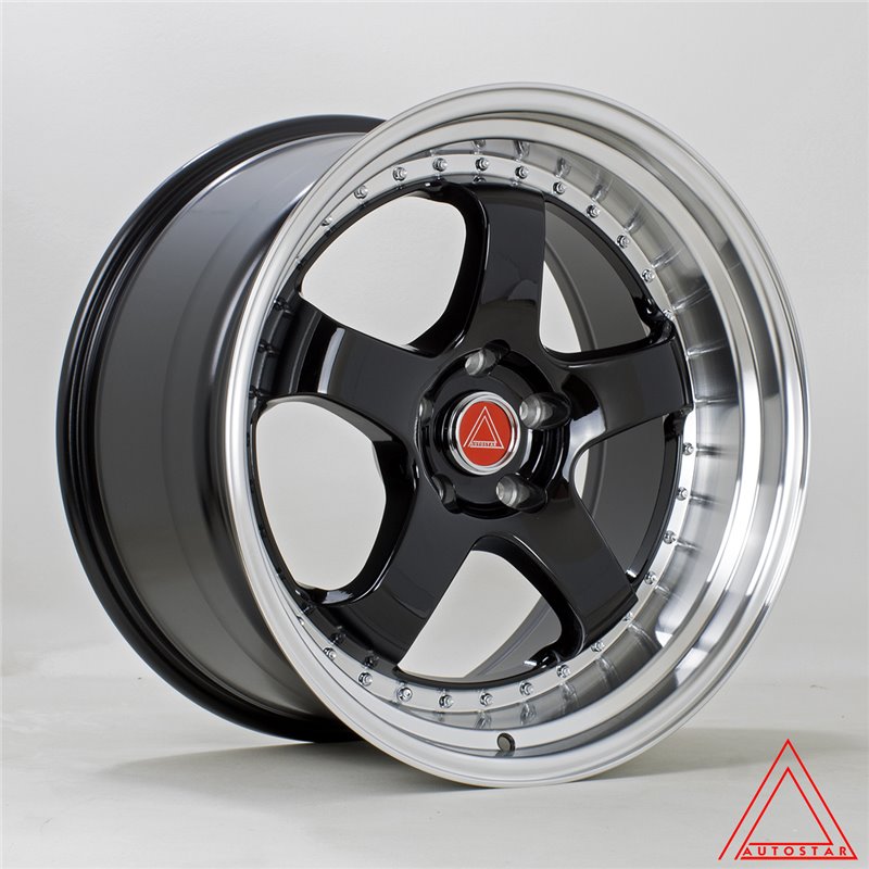 Autostar GT5R 19x10.5" 5x114.3 ET22, Noir Brillant