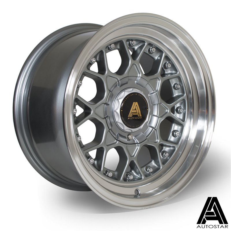 Autostar Sprint 15x8" 4x100/108 ET10, Gunmetal