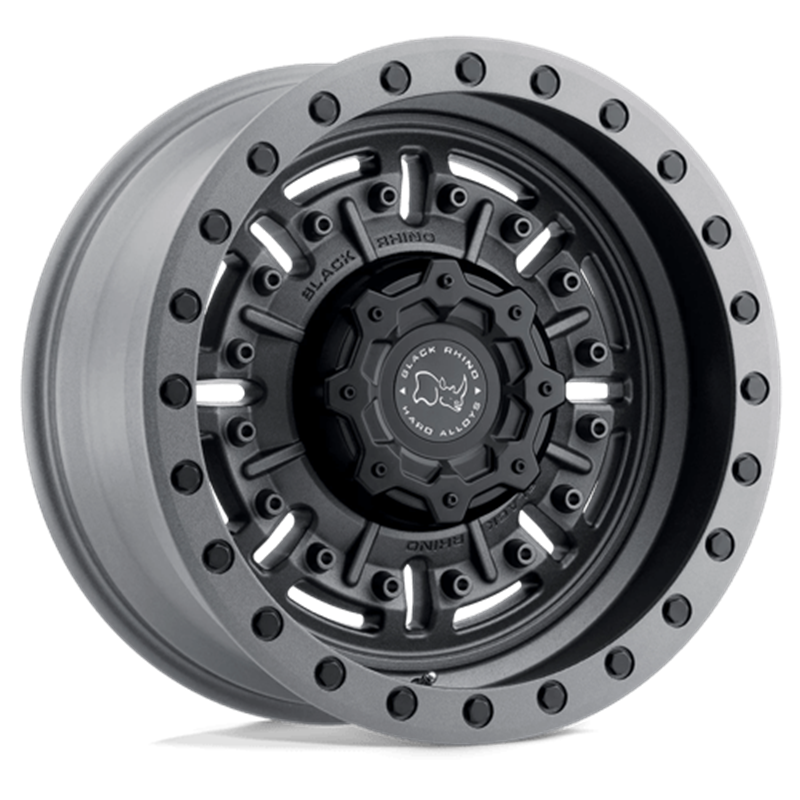 Black Rhino Abrams 17x9.5 5x127 ET-18, Gunmetal Texturé