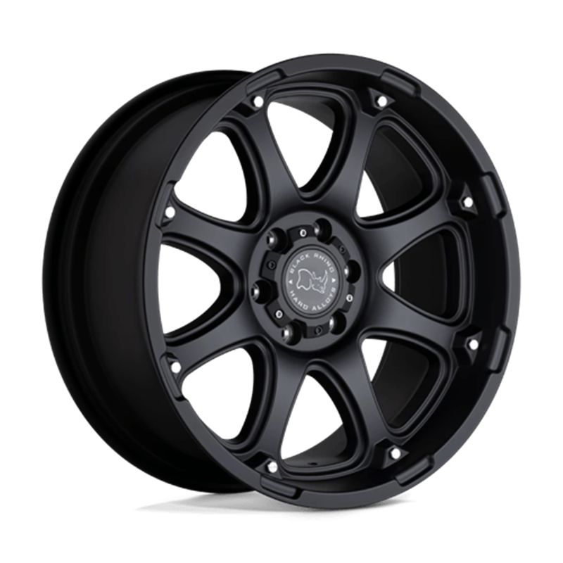 Black Rhino Glamis 20x9 8x165.1 ET-12, Noir Mat