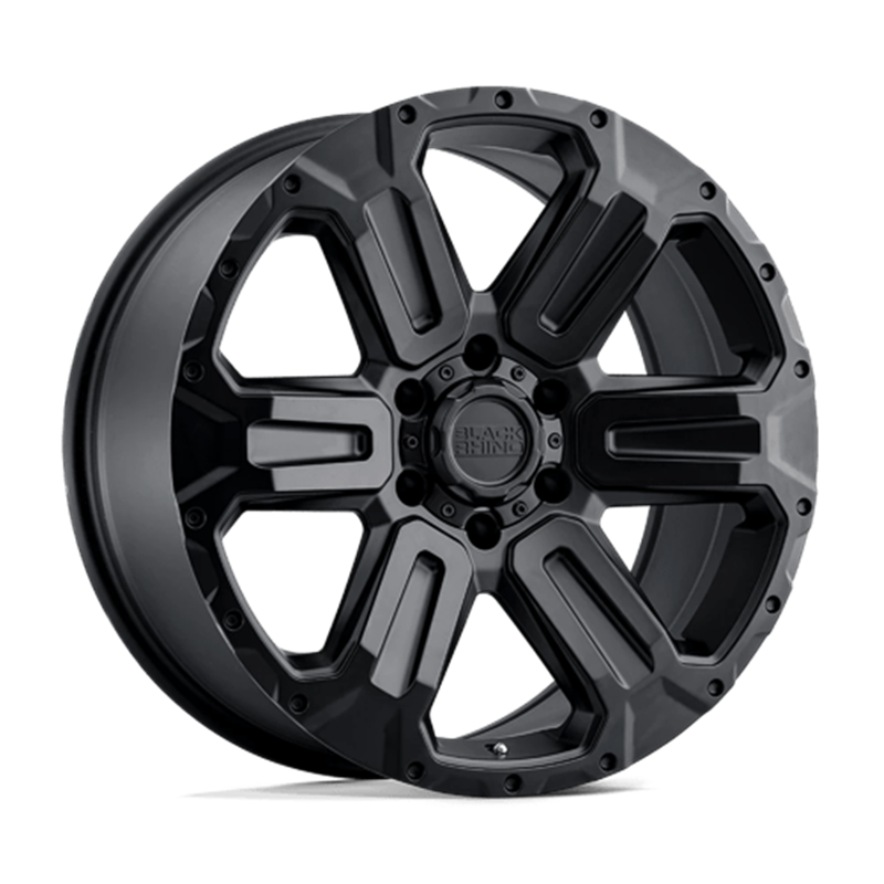Black Rhino Wanaka 17x8.5 5x127 ET35, Noir Mat