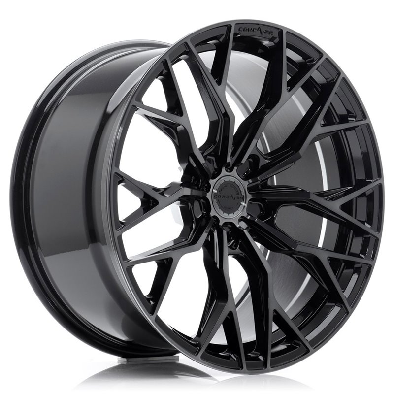 Concaver CVR1 19x8.5" 5x114.3 ET45, Double Noir Brillant