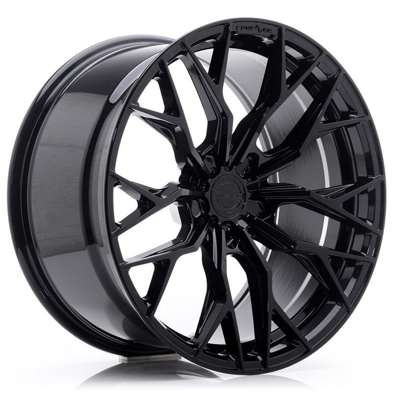Concaver CVR1 20x8.5" (5 trous - sur mesure) ET20-45, Noir Platine