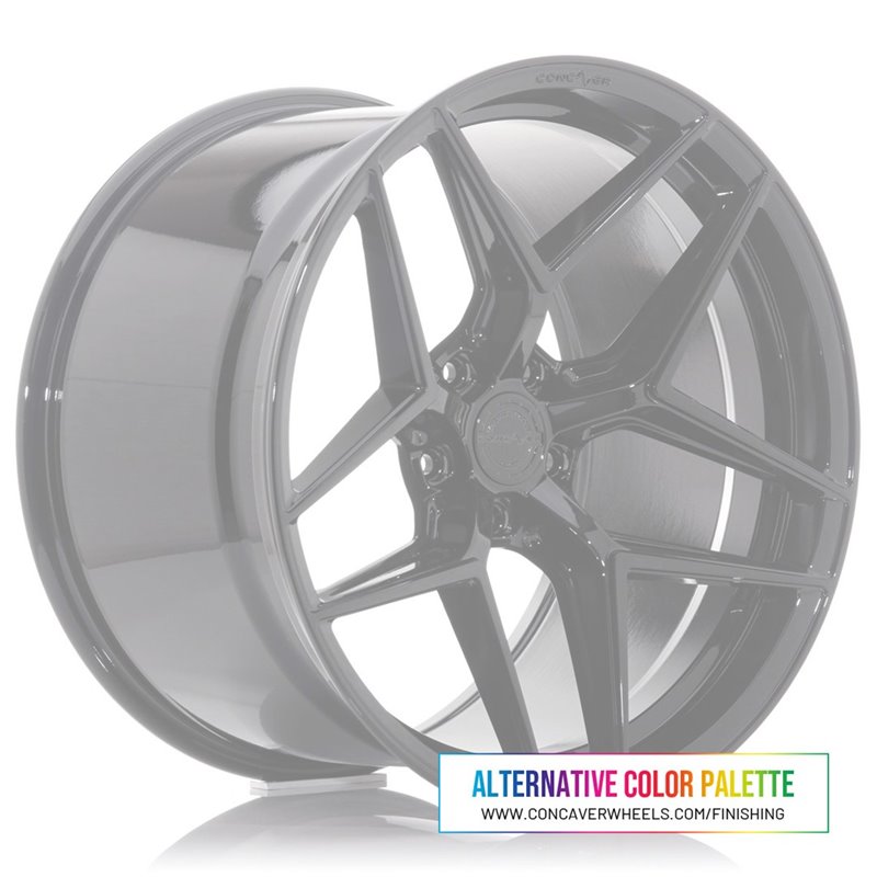 Concaver CVR2 19x10.5" (5 trous - sur mesure) ET20-57, Couleur Personnalisée