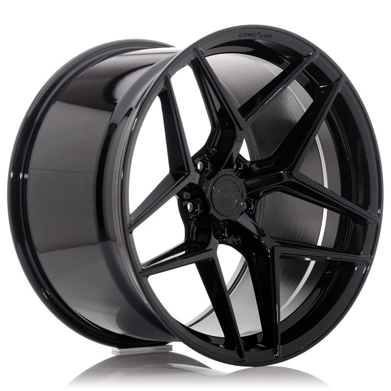 Concaver CVR2 20x10.5" (5 trous - sur mesure) ET15-43, Noir Platine
