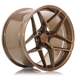 Concaver CVR2 22x11.5" (5 hole custom PCD) ET17-60, Brushed Bronze