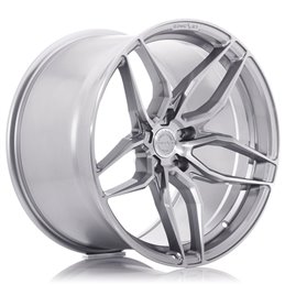 Concaver CVR3 21x11.5" (5 hole custom PCD) ET17-58, Brushed Titanium