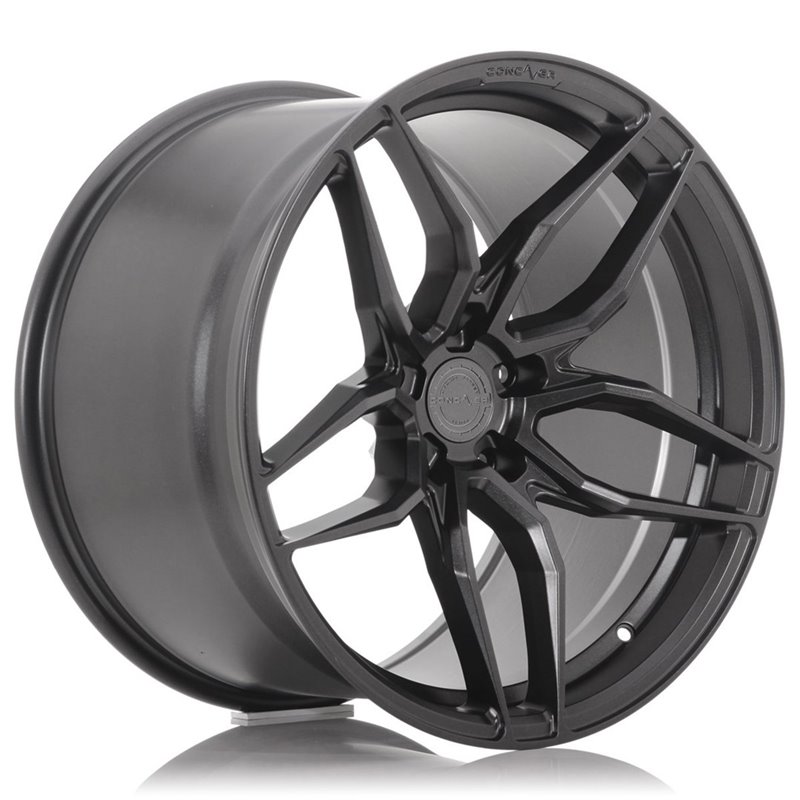 Concaver CVR3 22x9.5" (5 trous - sur mesure) ET0-35, Carbone Graphite