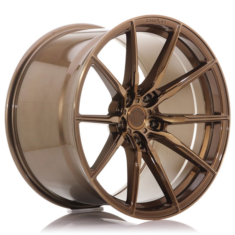 Concaver CVR4 20x10" (5 hole custom PCD) ET20-48, Brushed Bronze