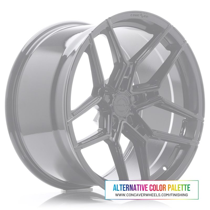 Concaver CVR5 20x9" (5 hole custom PCD) ET20-51, Custom Finish