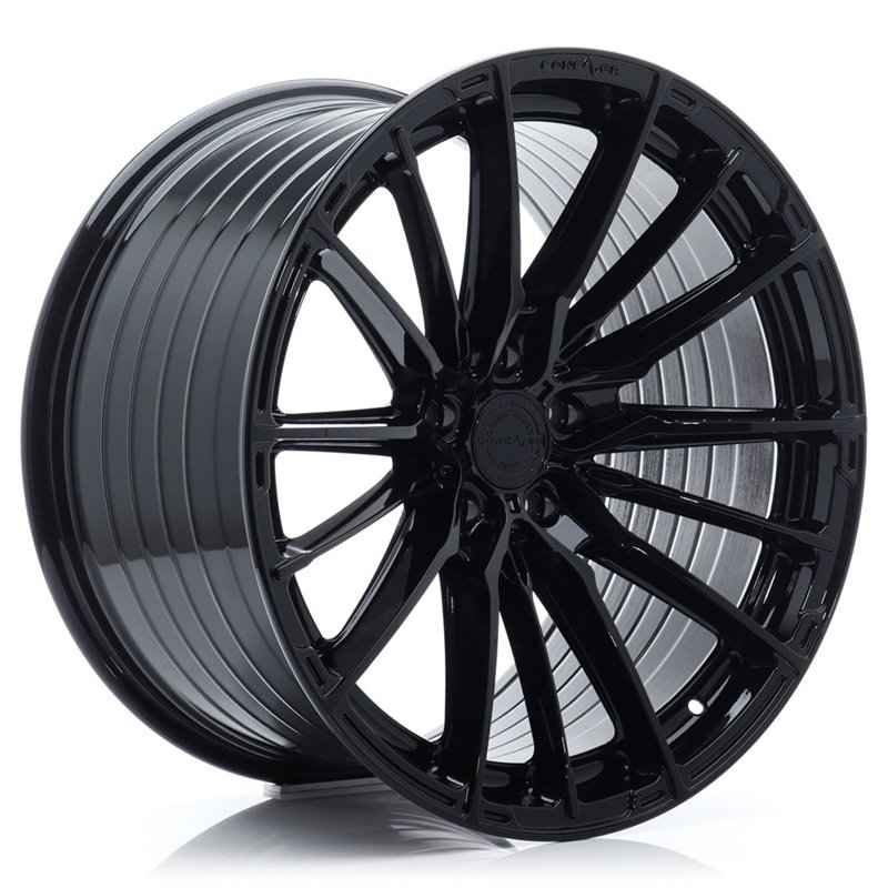 Concaver CVR7 20x10" (5 trous - sur mesure) ET20-48, Noir Platine