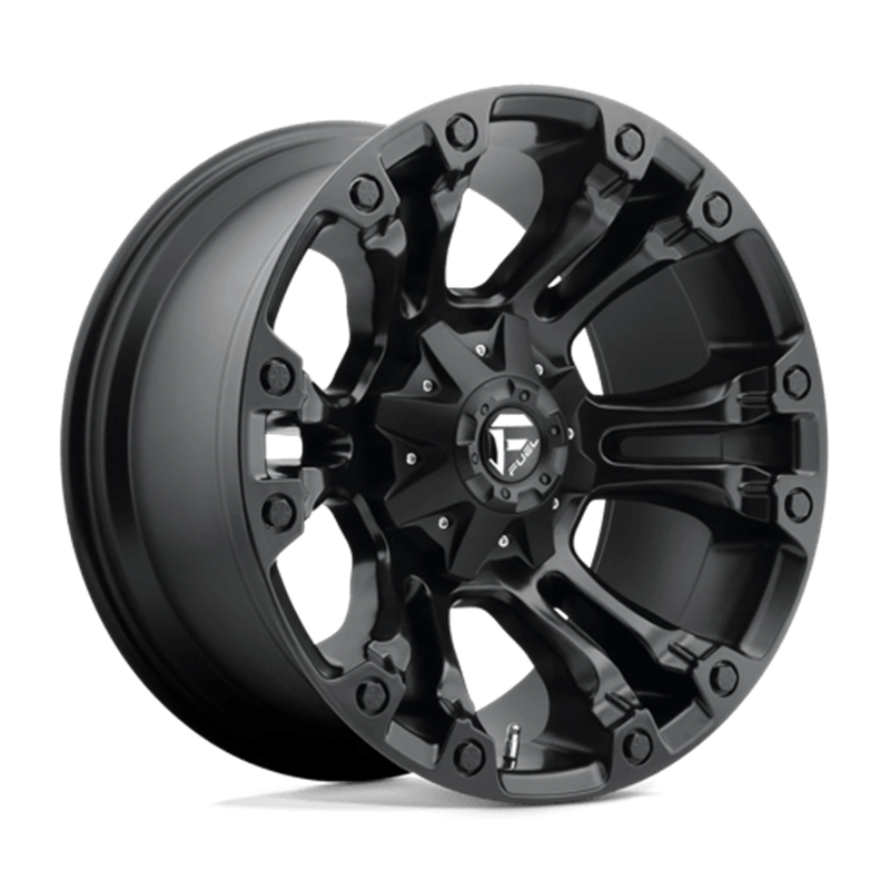 Fuel D560 Vapor 20x10 6x135/139.7 ET-18, Noir Mat
