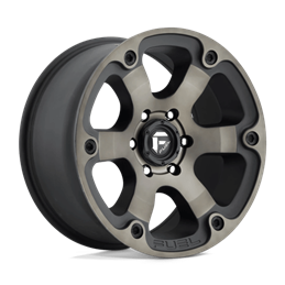 Fuel D564 Beast 20x9" 6x135 ET01, Flat Black Double Dark Tint